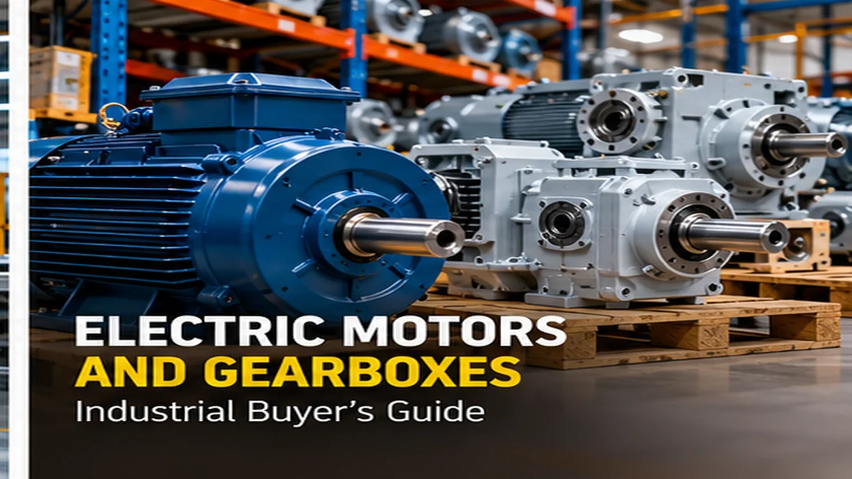 Electric Motors and Gearboxes: Industrial Buyer’s Guide