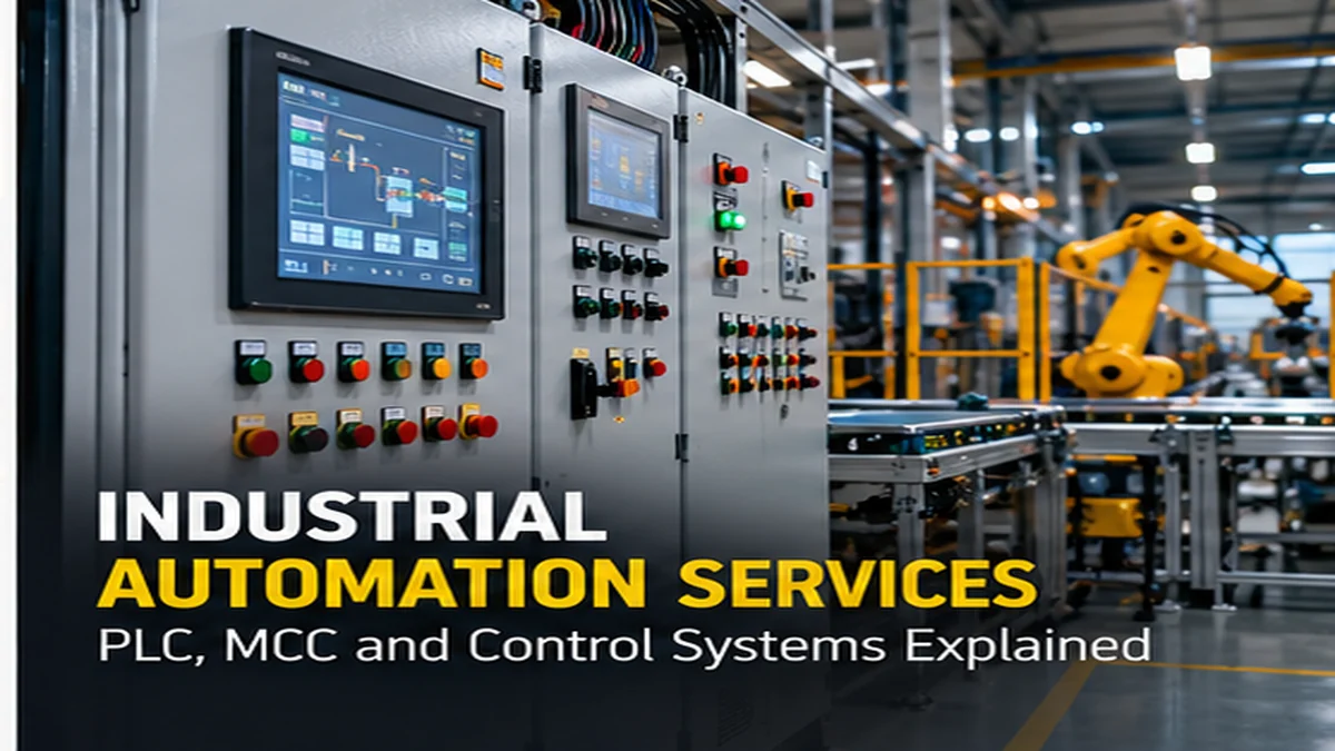 Industrial Automation Services: PLC, MCC and Control Systems Explained