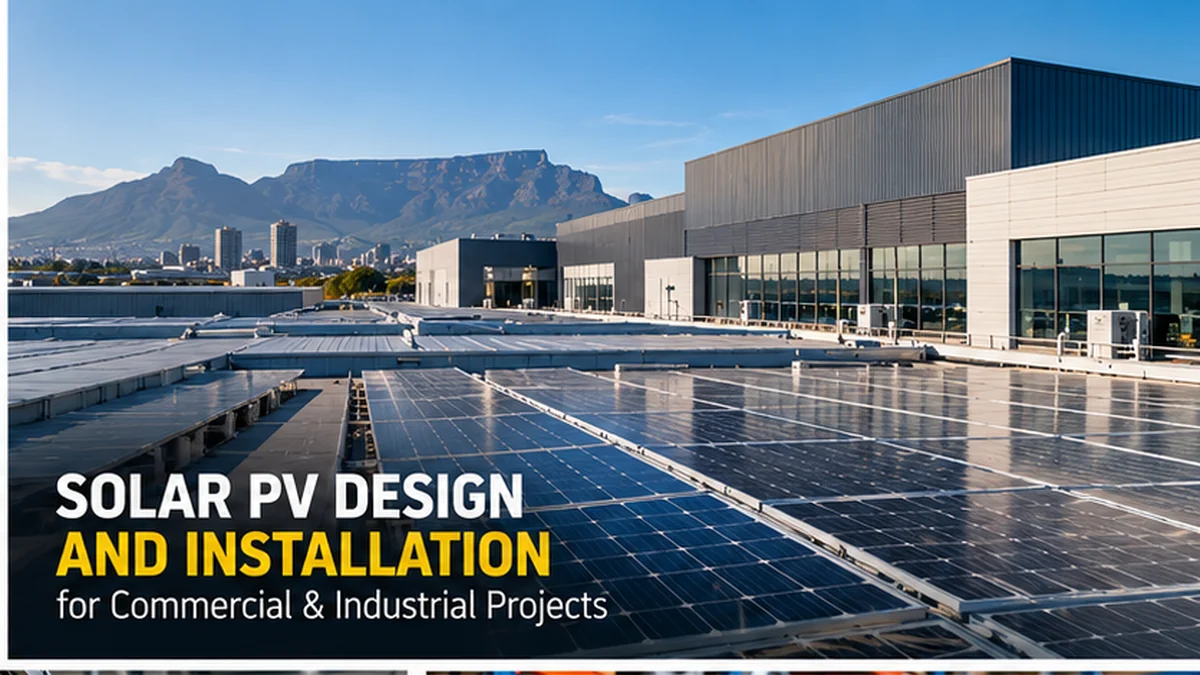 Solar PV Design and Installation for Commercial & Industrial Projects